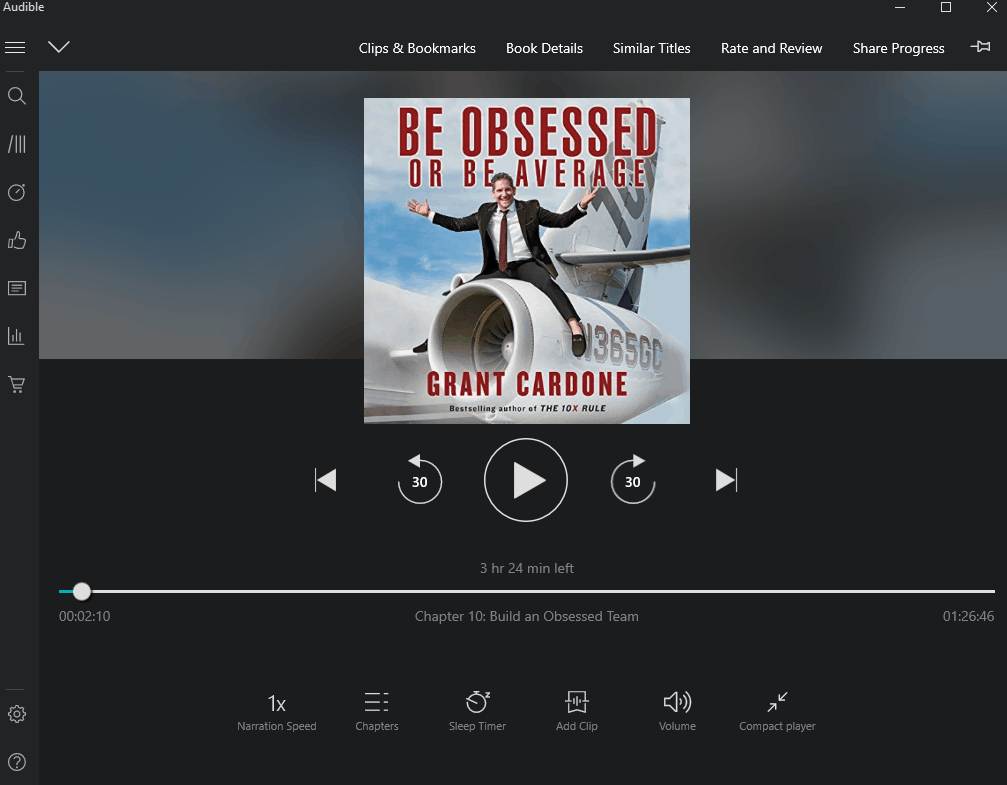 be obsessed or be average audio book